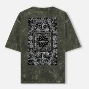 "Bandana Noir Vintage Tee"