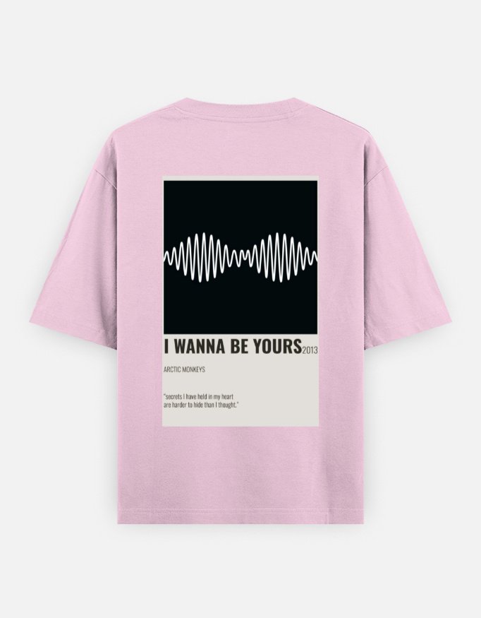 Waves of Yours Oversized Tee – Arctic Pulse Edition