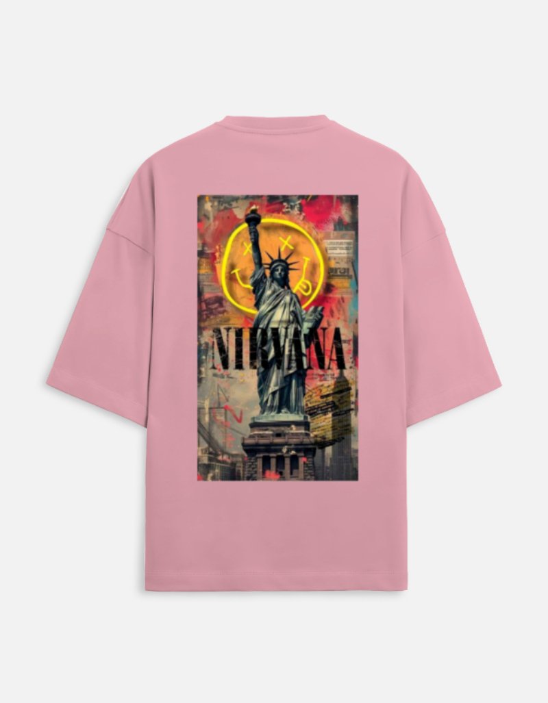 NIRVANA Liberty Oversize Tee – ARESYN