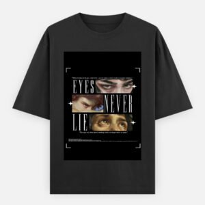 Eyes Never Lie Oversized Tee – Gaze of Truth Edition
