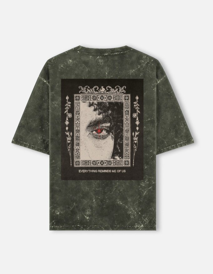 Everything Reminds Me Tee – Vintage Noir